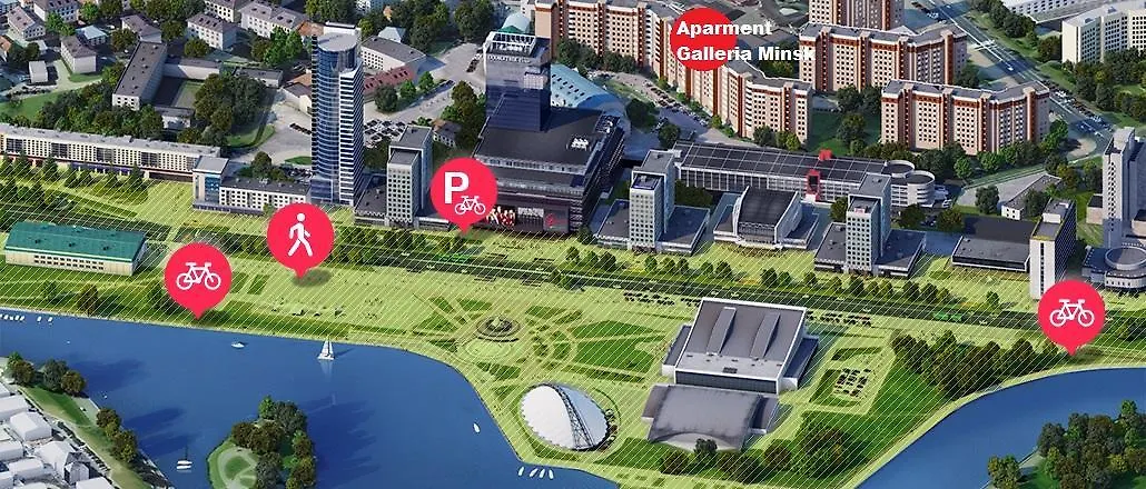 Galleria Minsk Apartment 0*,